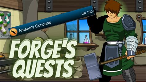 Cysero's Forge's Quests .